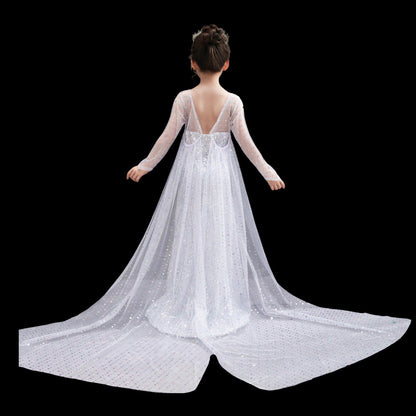 Frozen 2 Elsa White Birthday Dress: A Stunning Elsa Dress for Your Little Princess