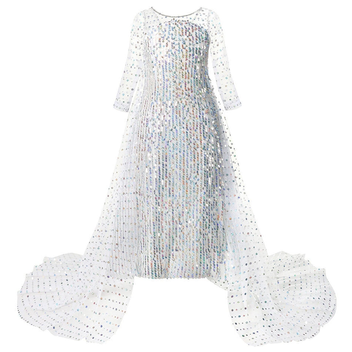 Frozen 2 Elsa White Birthday Dress: A Stunning Elsa Dress for Your Little Princess Dress Only