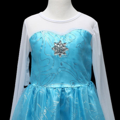 Frozen Princess Elsa Birthday Dress for Girls and Toddlers