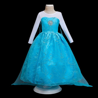 Frozen Princess Elsa Birthday Dress for Girls and Toddlers Dress Only