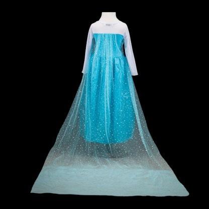 Frozen Princess Elsa Birthday Dress for Girls and Toddlers