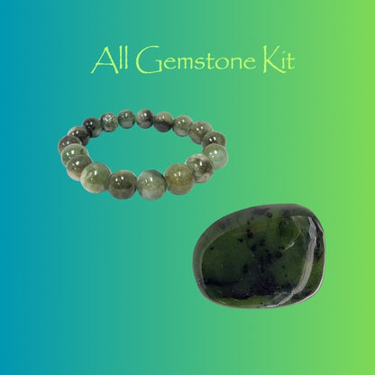 Princess Tiana's Ambition & Abundance Gemstone Kit - Green Jade