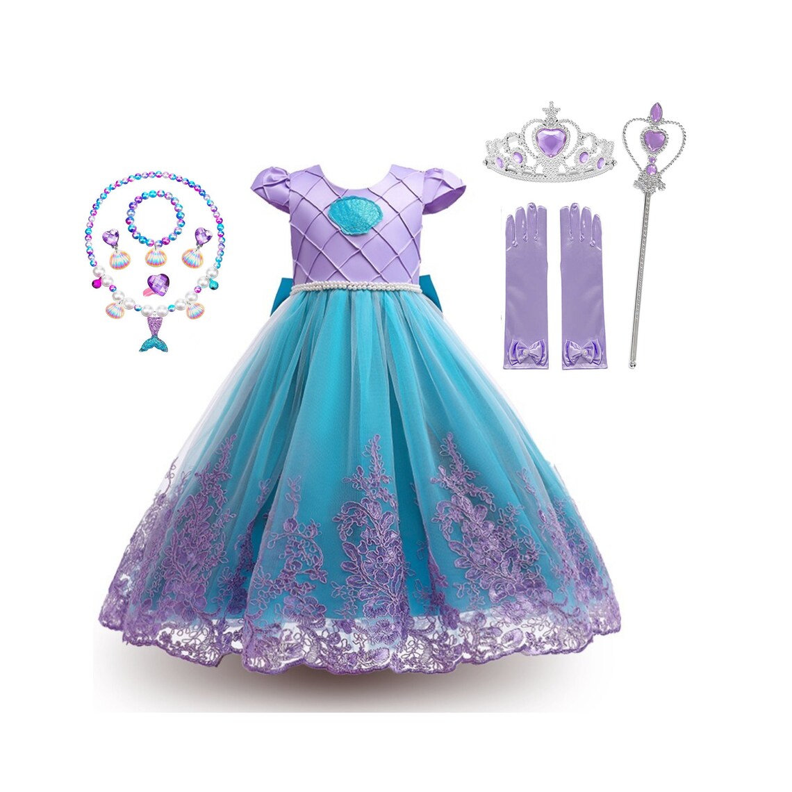 Little Mermaid Ariel dress - The ultimate Disney Inspired Costume