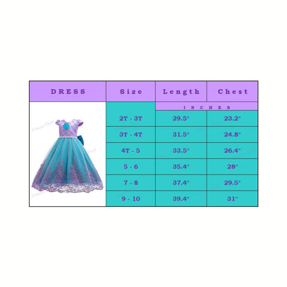 Little Mermaid Ariel dress - The ultimate Disney Inspired Costume