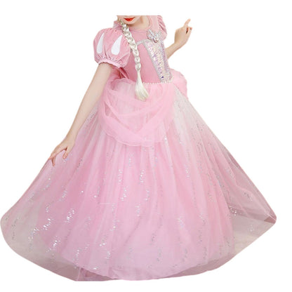 Little Mermaid - Pink Ariel Birthday Dress plus Accessories, a Disney-Inspired design