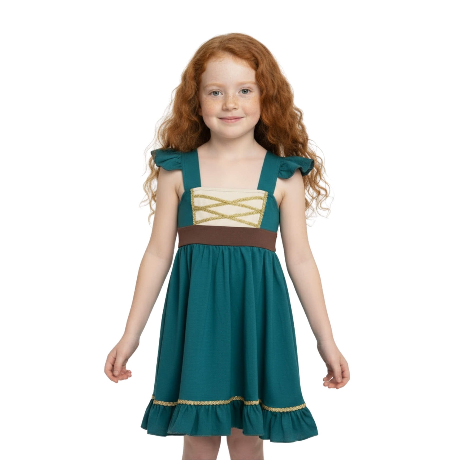 Merida Brave Princess Dress for Kids Everyday Costume Princess Twirl Merida Brave Princess Dress for Kids Everyday Costume Princess Twirl