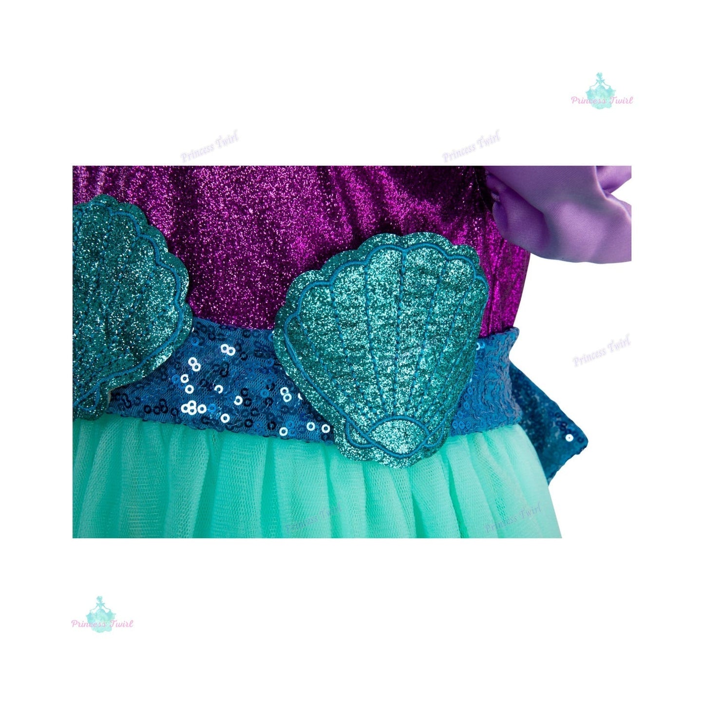 New Unique Style Little Mermaid Princess Dress Inspired by Disney's Ariel