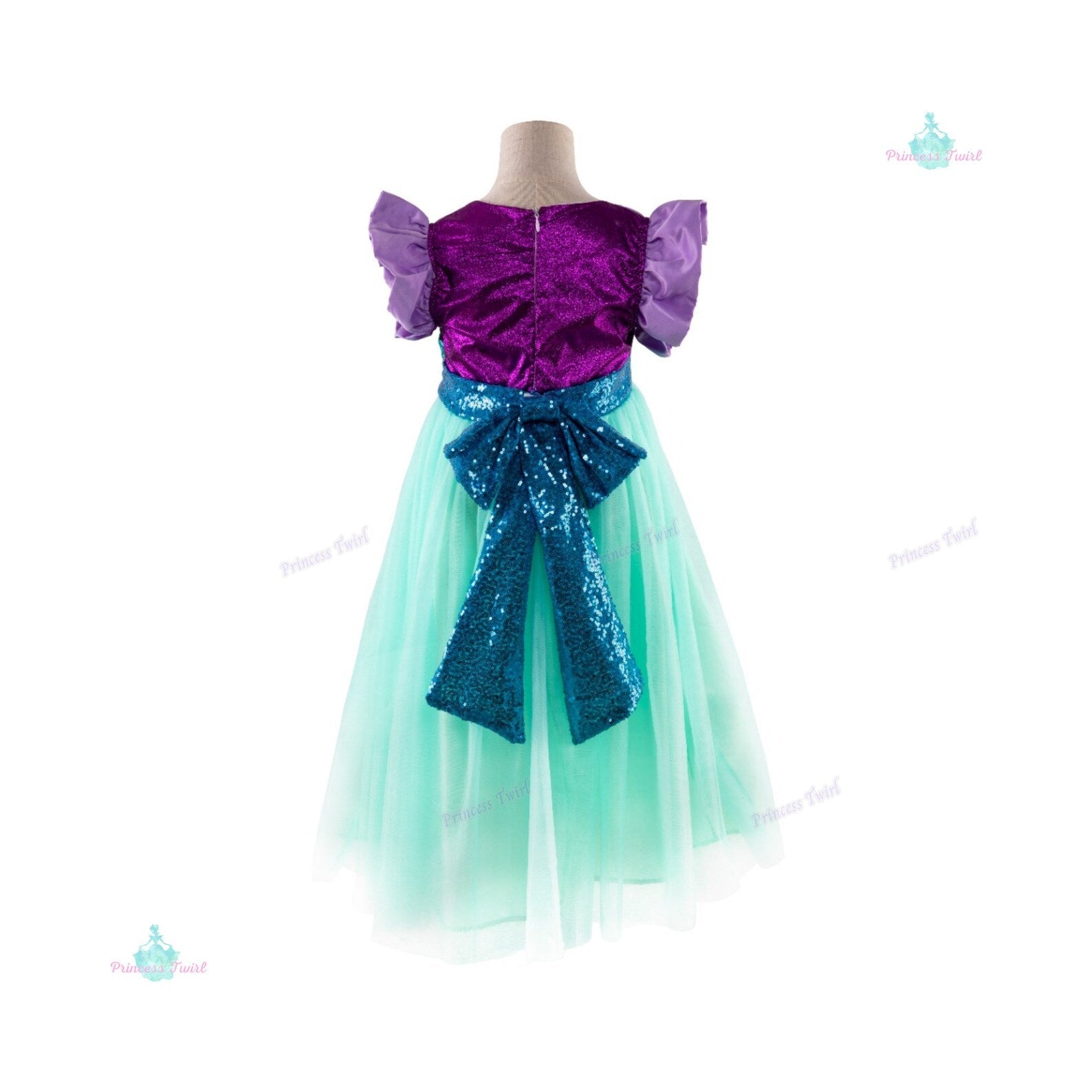 New Unique Style Little Mermaid Princess Dress Inspired by Disney's Ariel