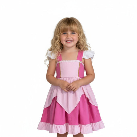 Aurora Sleeping Beauty Dresses for Girls Princess Twirl Aurora Sleeping Beauty Dresses for Girls Princess Twirl