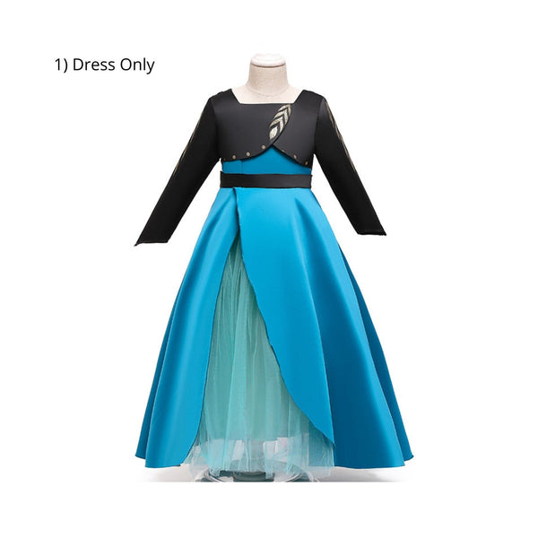 Princess Anna’s Frozen 2 Arendelle’s coronation queen dress and Halloween queen costume Dress Only
