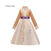 Princess Anna’s Frozen 2 Coronation dress for girls and cosplay Halloween queen costume Dress Only