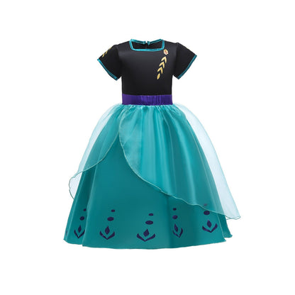 Princess Anna’s Frozen 2 queen dress with accessories