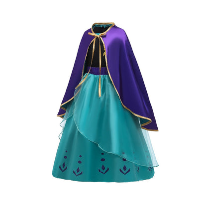 Princess Anna’s Frozen 2 queen dress with accessories