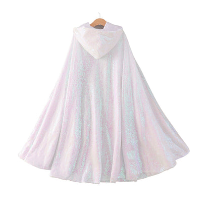 Princess Cloak - Hooded Cape Cloak with Accessories, Elsa, Ariel, and Rapunzel Inspired Gift Set