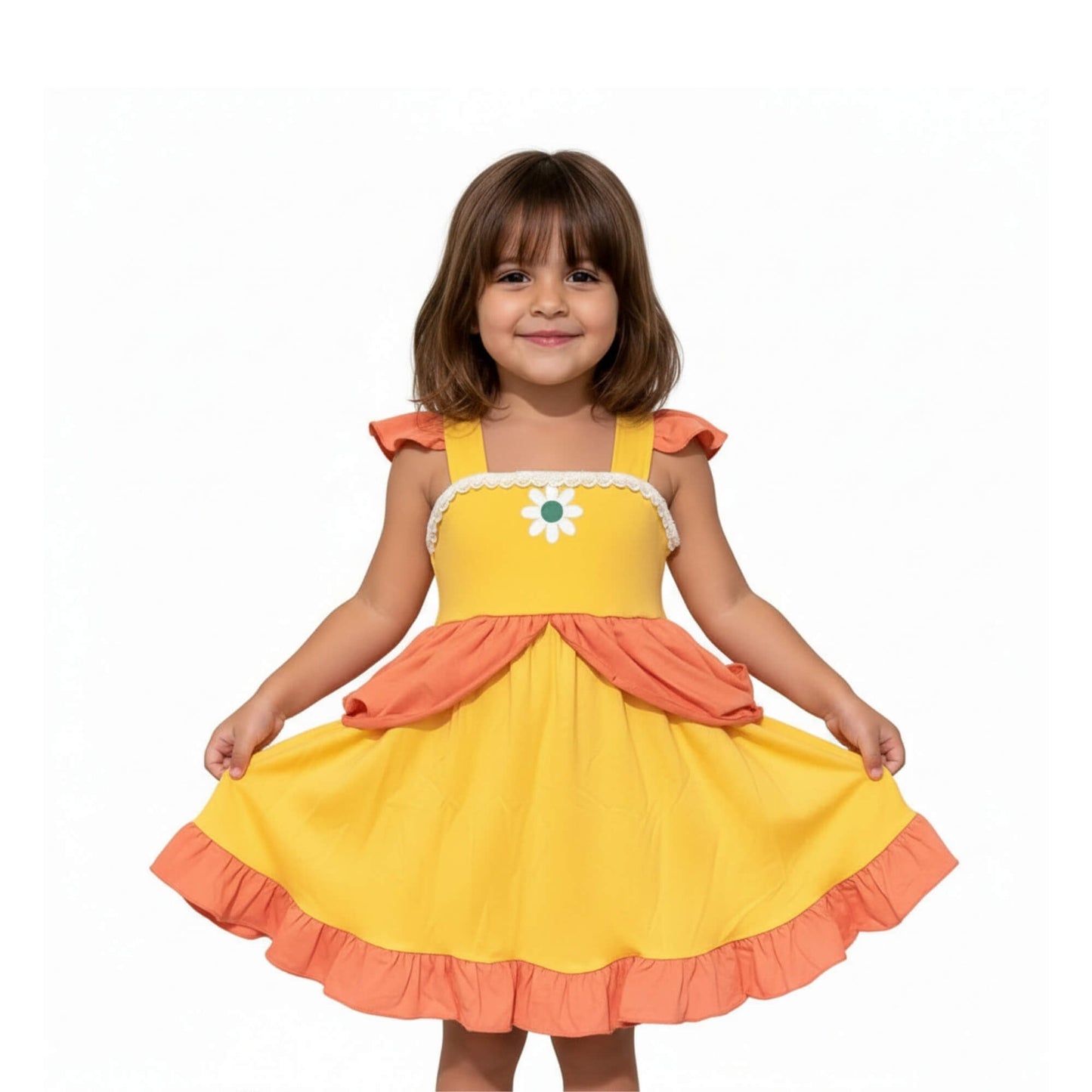 Princess Daisy Cosplay for Kids