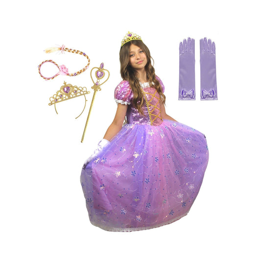 Princess Gift Ideas Tangled and Rapunzel Birthday Dresses