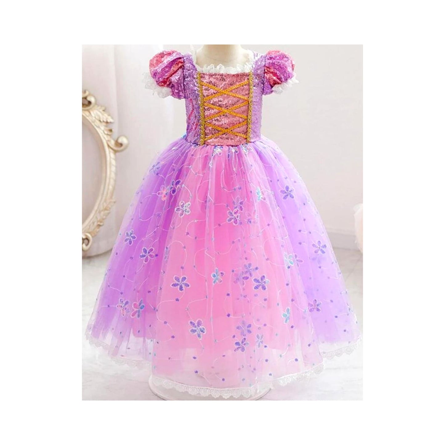 Princess Gift Ideas Tangled and Rapunzel Birthday Dresses