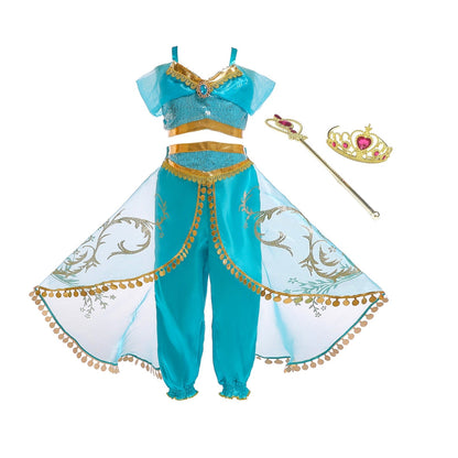 Princess Jasmine Aladdin costume, Jasmine outfit + accessories