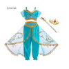 Princess Jasmine Aladdin costume, Jasmine outfit + accessories Full Set