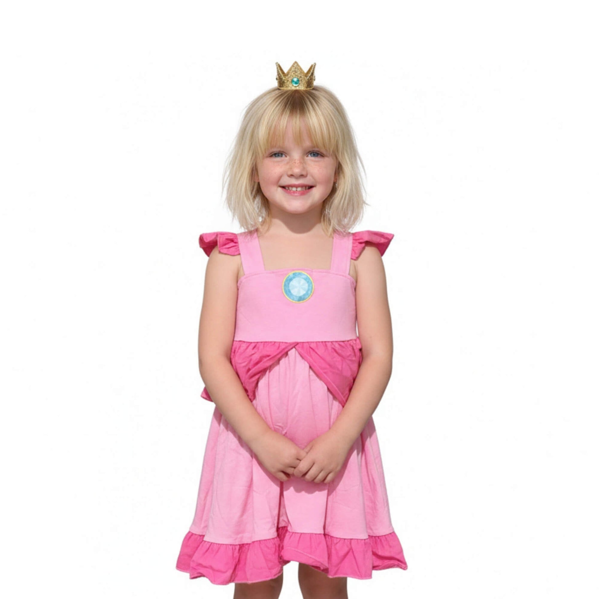 dress princess peach costume Peachy Princess Adult Costume - X-Large