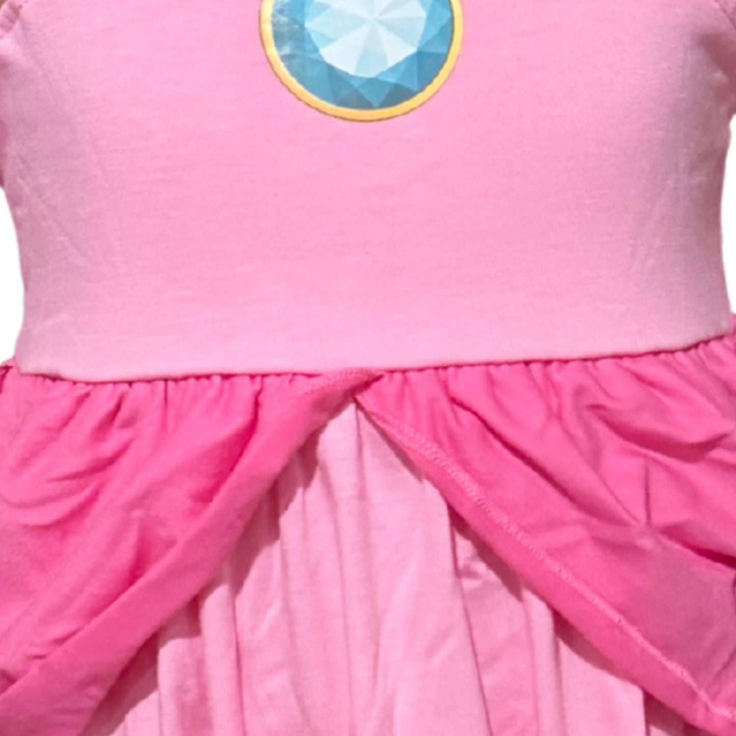Princess Peach Dress for Girls