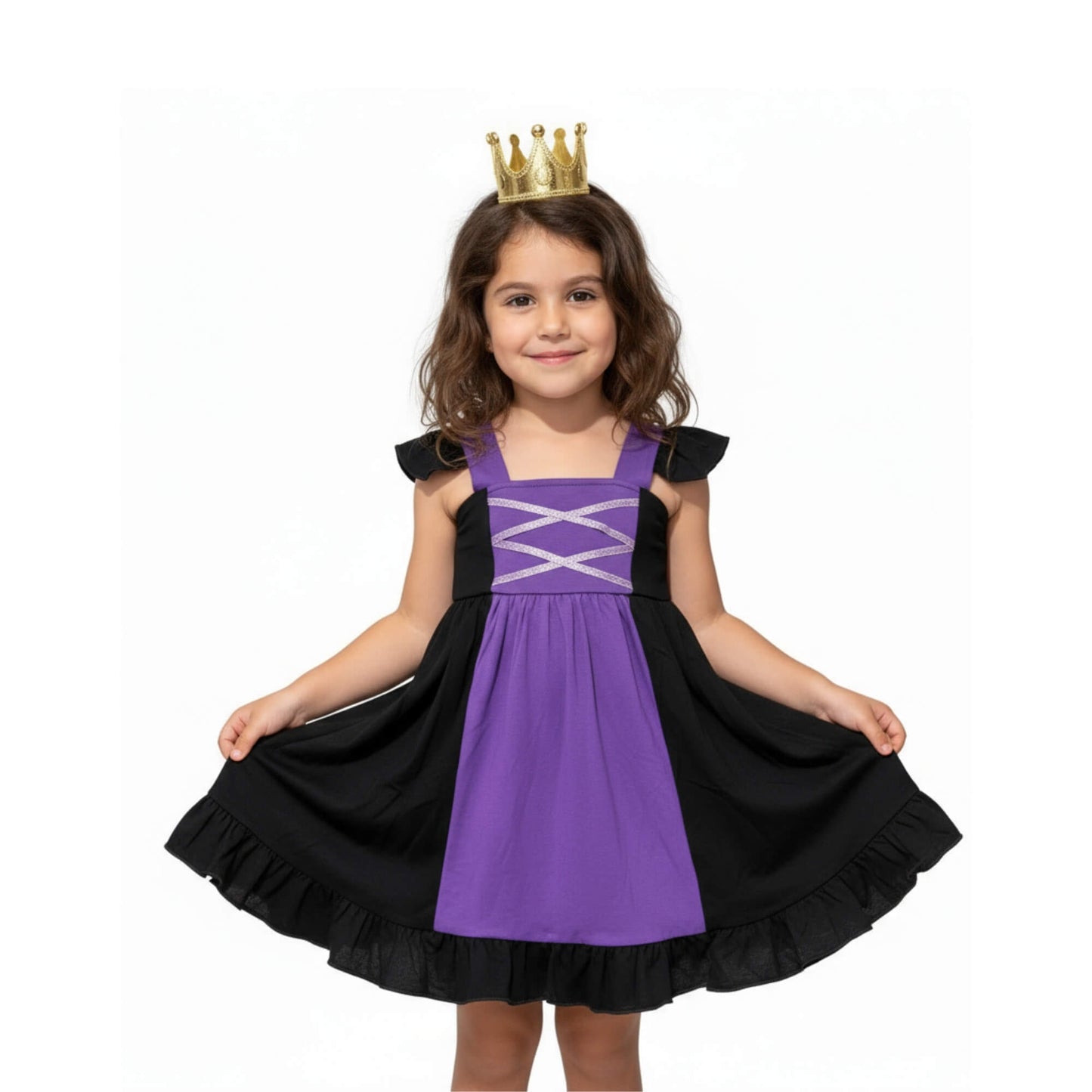 Evil Queen Costume Dress for Girls