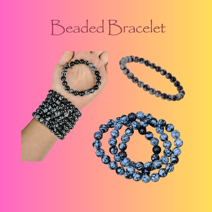 Princess Snow White' Shimmering Snow Gemstone Kit - Snowflake Obsidian
