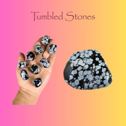 Princess Snow White' Shimmering Snow Gemstone Kit - Snowflake Obsidian