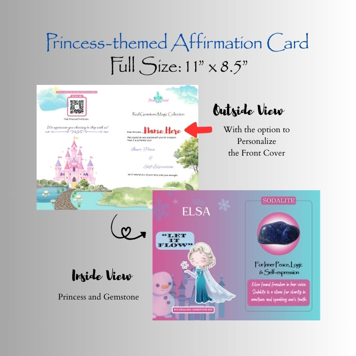 Princess Elsa's Ice Healing Gemstone Kit - Sodalite