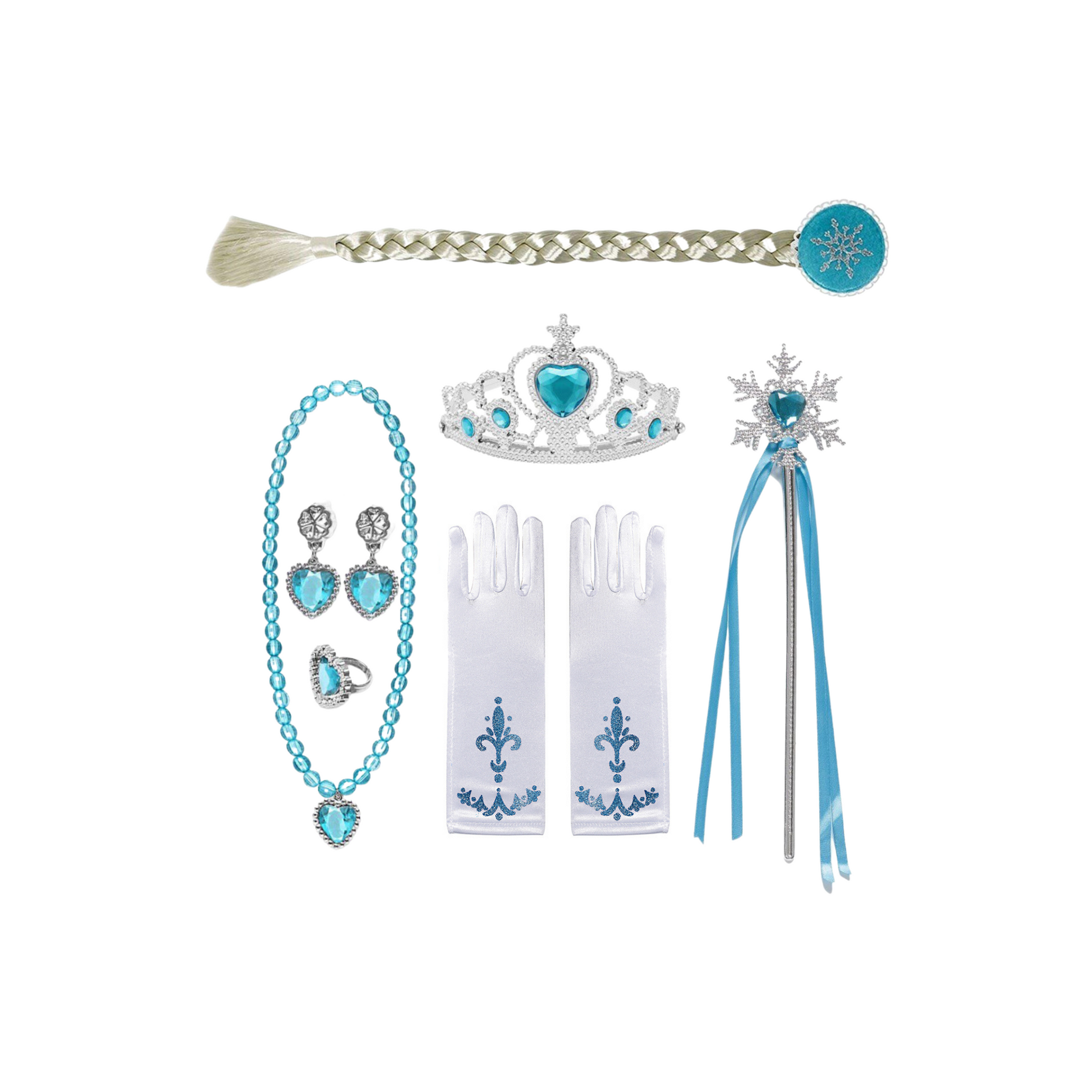 The Ultimate Elsa Birthday Dress and Frozen 2 Accessories Gift Set!