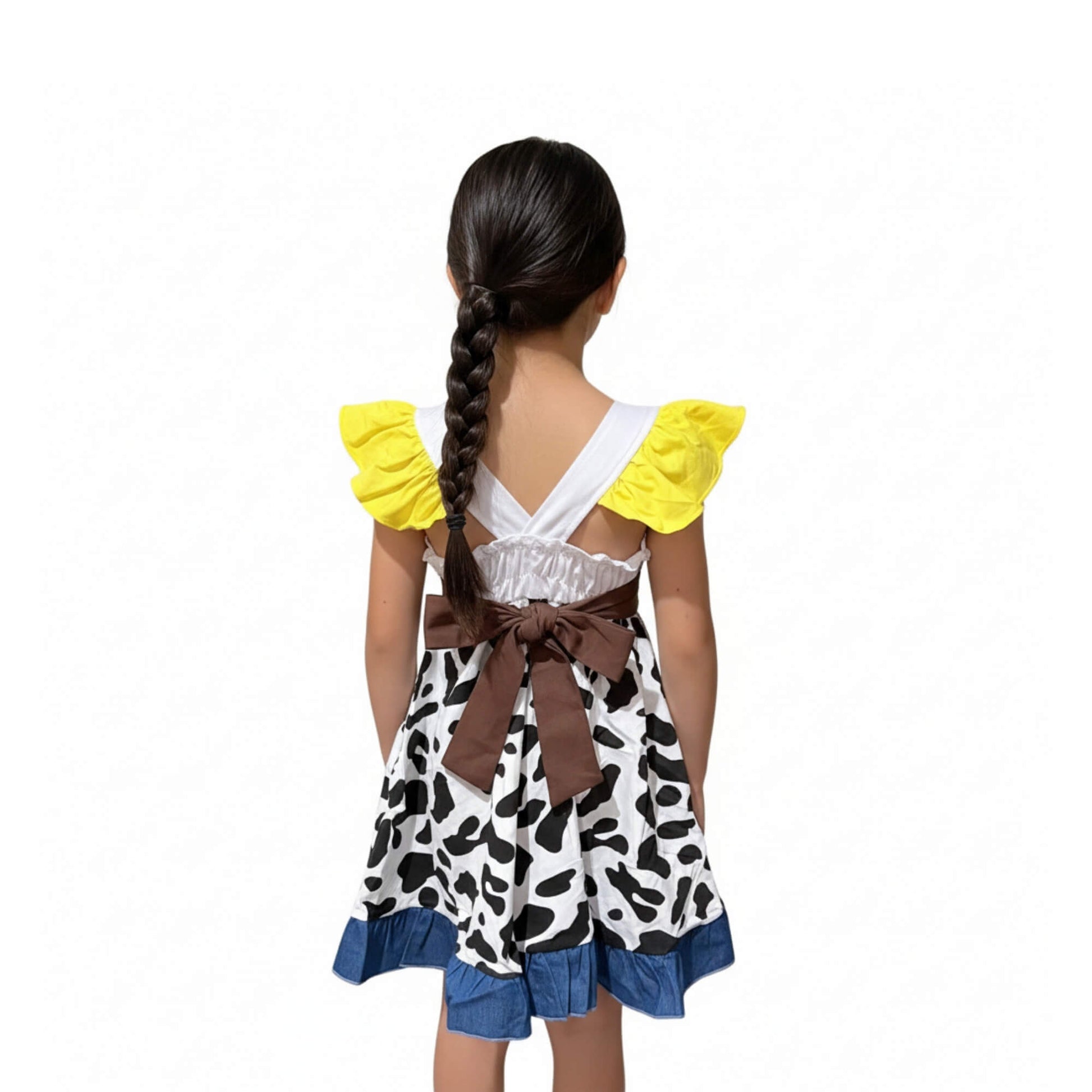 toy story birthday dress Posh Peanut Toddler Girl's Disney Toy Story Woody Tulle Dress in Yellow, 2 Toddler, Viscose from Bamboo
