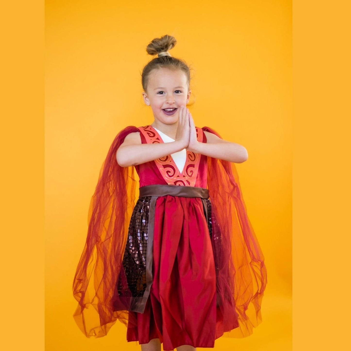 Be a Warrior Princess with a Mulan Deluxe Dress and Costume