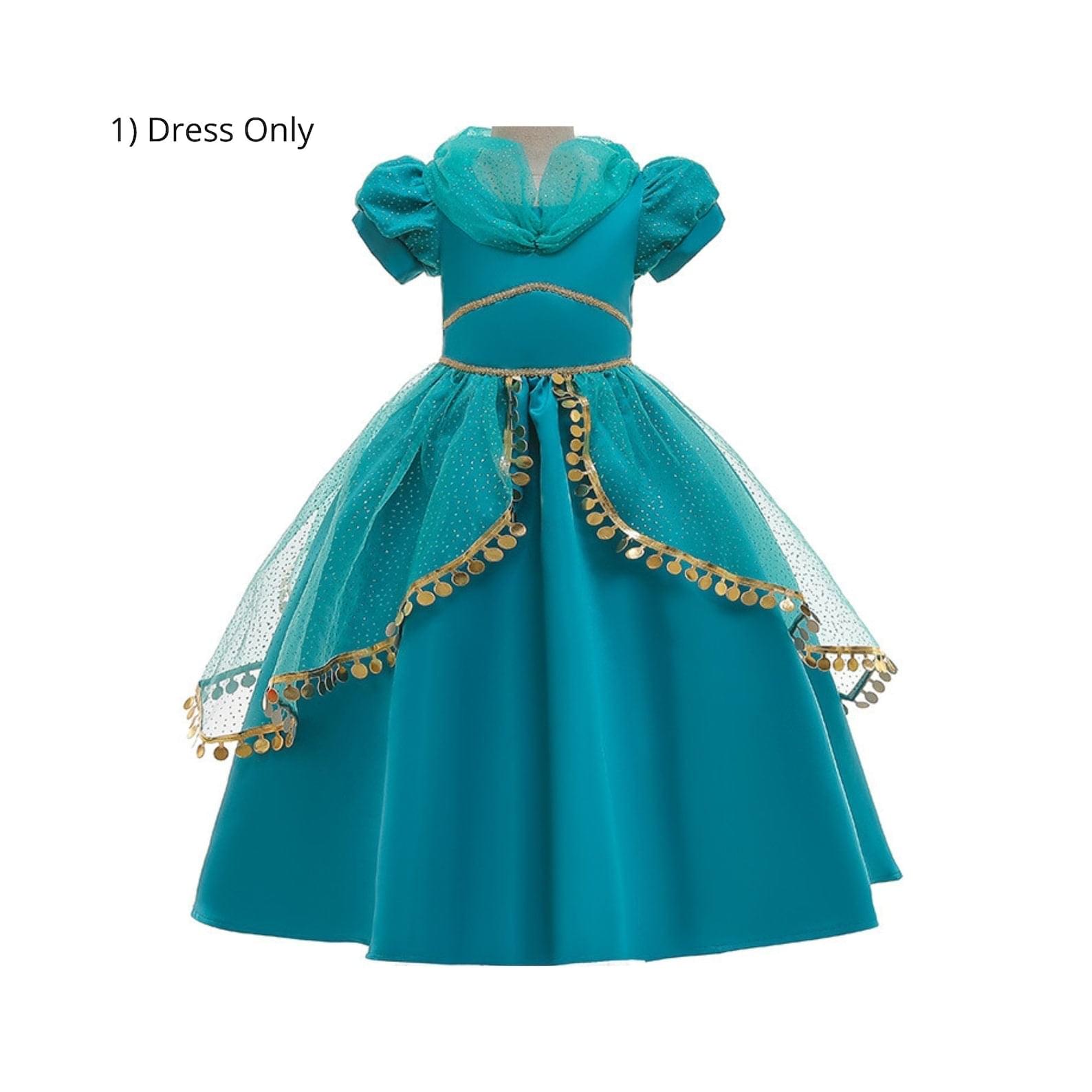 Alladin's Princess Jasmine Deluxe Dress Dress Only