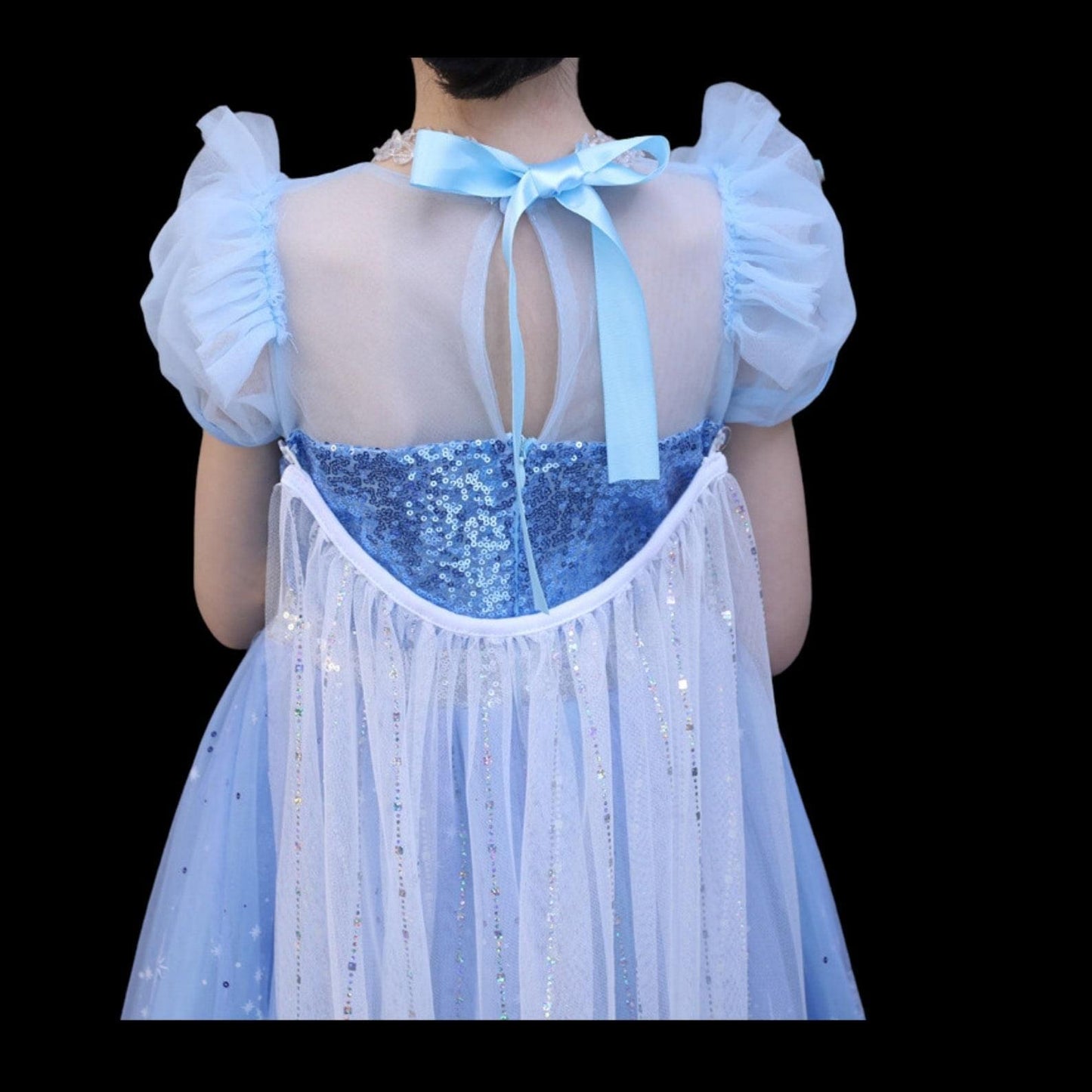 Deluxe Elsa Dress and Costume: Perfect for Frozen-Themed Occasions