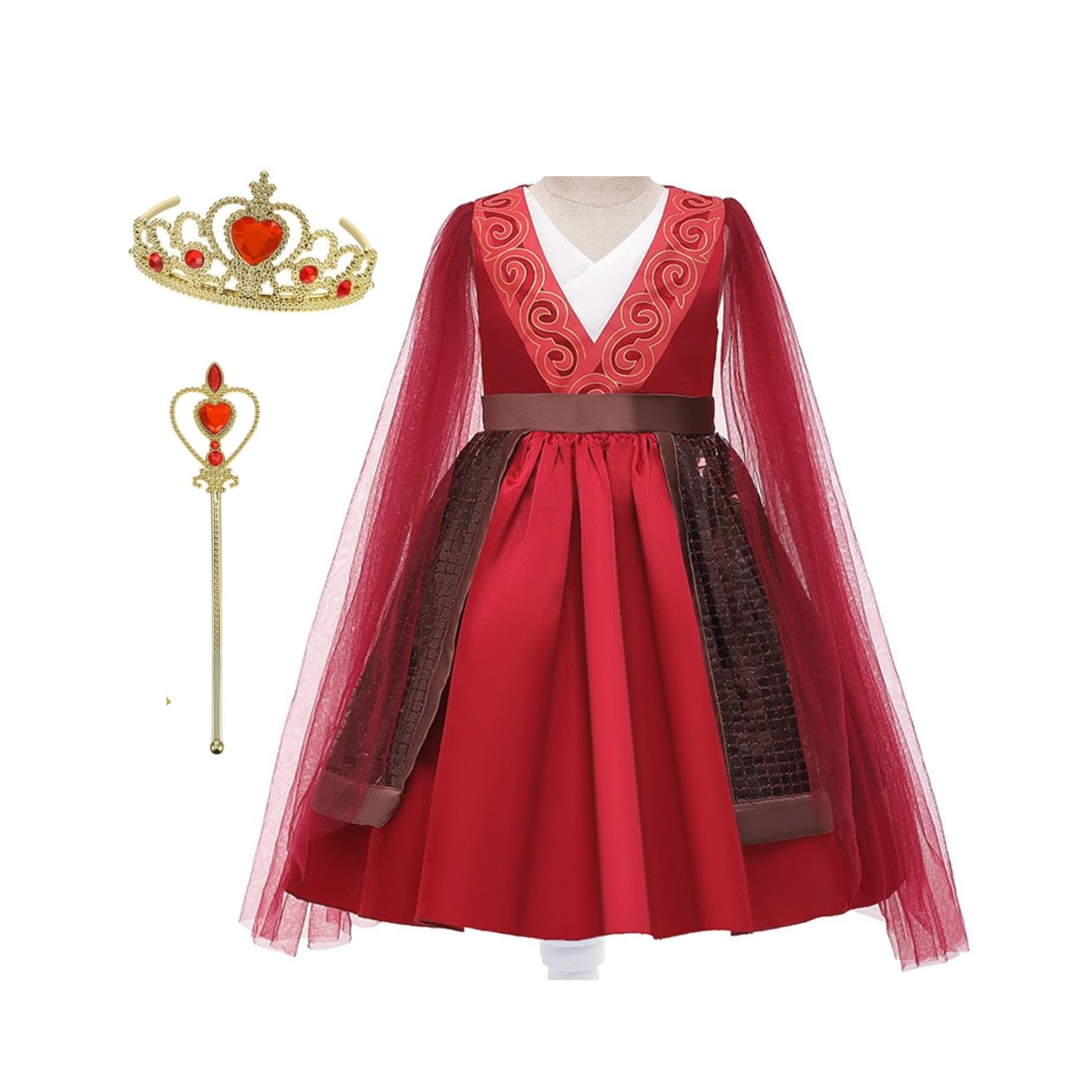 Be a Warrior Princess with a Mulan Deluxe Dress and Costume
