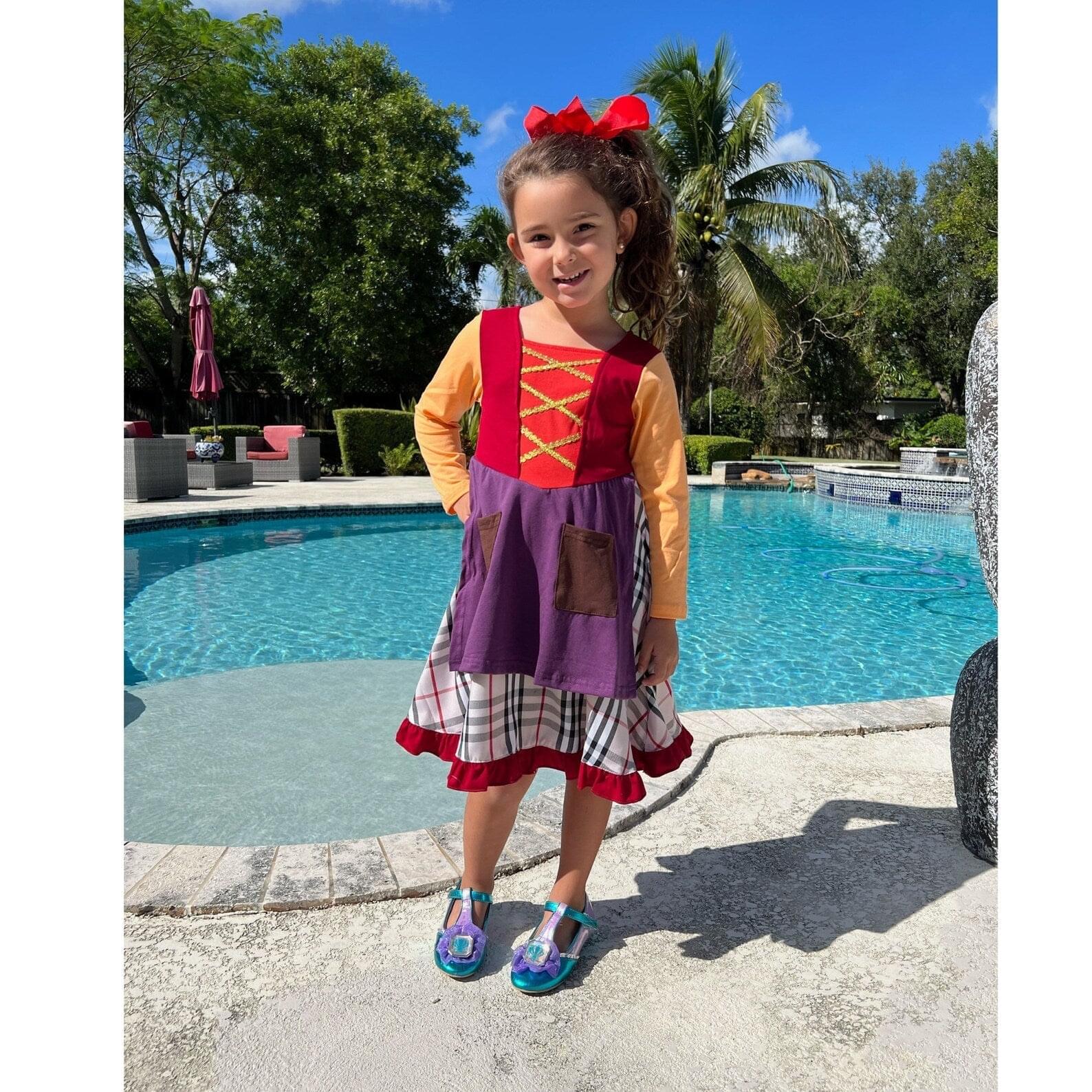 Cast a Spell with Mary's Enchanted Hocus Pocus Witch Dress - Perfect for Any Occasion!