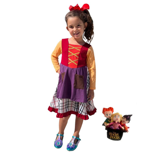 Cast a Spell with Mary's Enchanted Hocus Pocus Witch Dress - Perfect for Any Occasion!