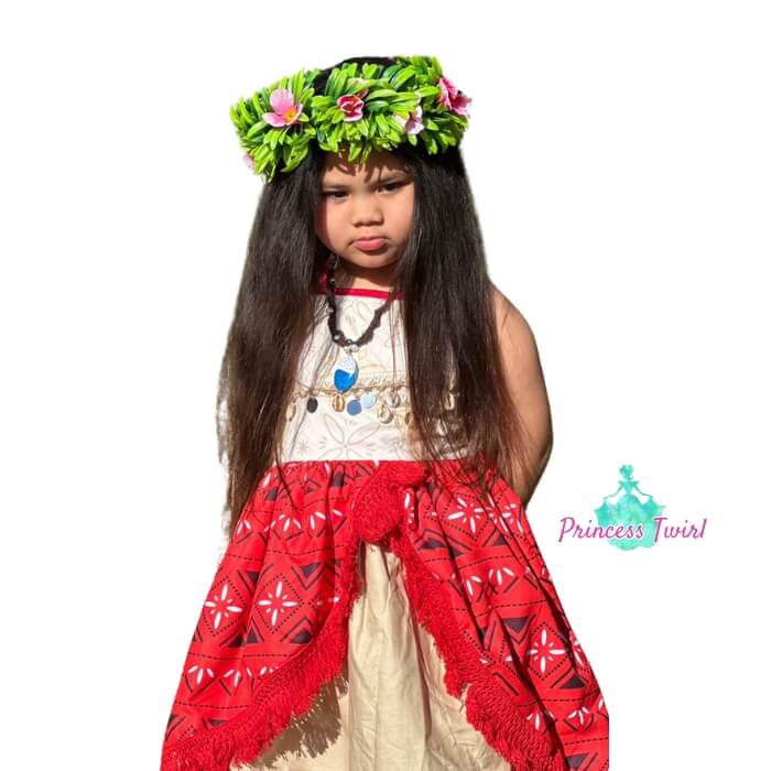 moana 2 dress birthday gift, birthday dress for kids