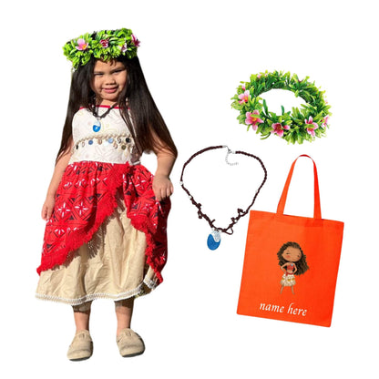 Moana 2 Dress for Girls Kids and Toddlers Inspired by New Moana 2 Movie