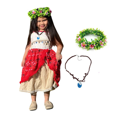 Moana 2 Dress for Girls Kids and Toddlers Inspired by New Moana 2 Movie