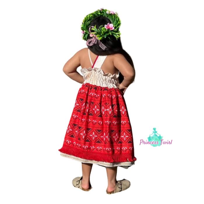 moana 2 dress valentine dress gift for kids