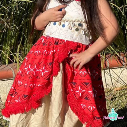 moana 2 dress halloween costume for kids