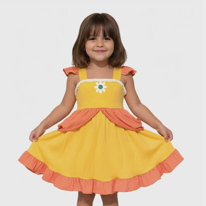 Princess Daisy Cosplay for Kids