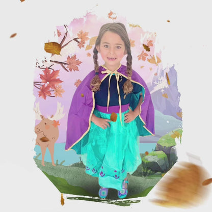 anna dress forzen 1 halloween costume