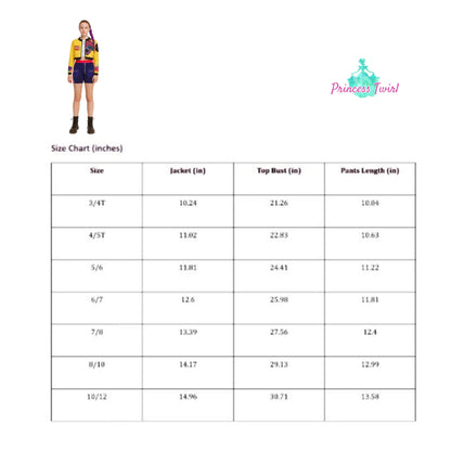 Kpop ONHAND Limited Stock Kpop Demon Hunters Printed Costume Outfit for Girls Rumi Mira Zoey Inspired Cosplay