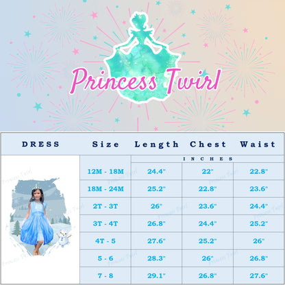 show yourself elsa dress for baby kids age 1 2 3 4 5 6 7 8 9 10