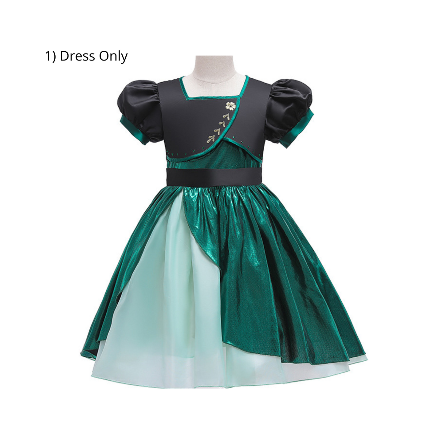 Step into the kingdom of Arendelle with Anna's frozen 2 dress and accessories Dress Only